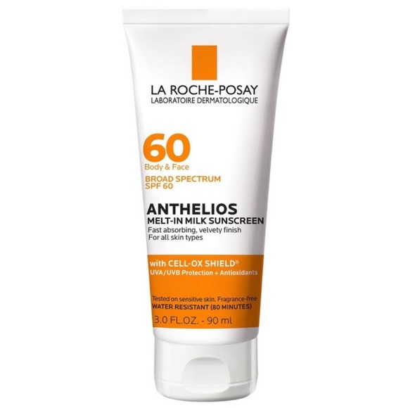 La Roche Posay Anthelios Sunscreen Melt-In Milk Face&Body Sunscreen SPF60 3.0OZ - Picture 1 of 4